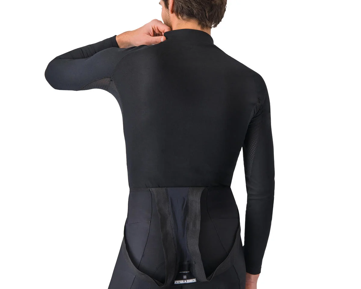 Castelli Flanders 2 Long Sleeve Base Layer (Black) (M) - view 2